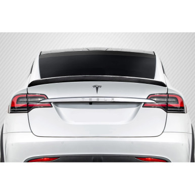 2016-2023 Tesla Model X Carbon Creations High Kick Rear Wing Spoiler - 1 Piece