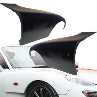 VSaero FRP RAME GT-AD Wide Body Fender Flares (front) for Mazda RX-7 (FD3S) 1993