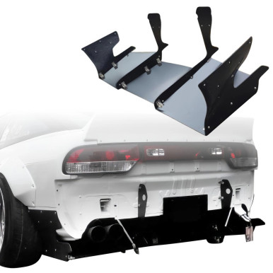 VSaero Plastic TKYO v2 Diffuser for Nissan 240SX 1989-1994 > 2/3dr