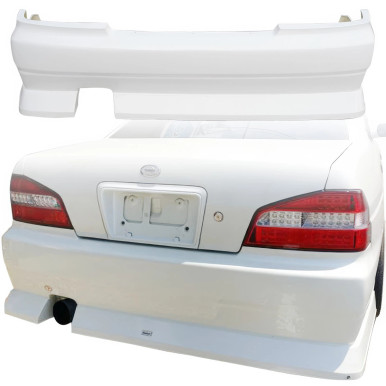 VSaero FRP WOND Rear Bumper for Nissan Laurel (C35) 1998-2002