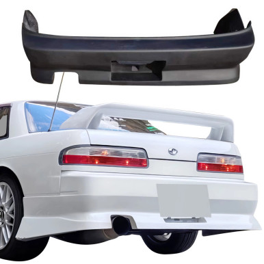 VSaero FRP WOR9 Rear Bumper for Nissan Silvia (S13) 1989-1994 > 2dr Coupe