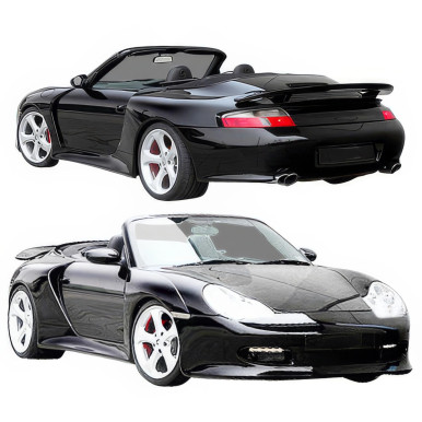 VSaero FRP TART Wide Body Kit 8pc for Porsche Boxster (986) 1997-2004
