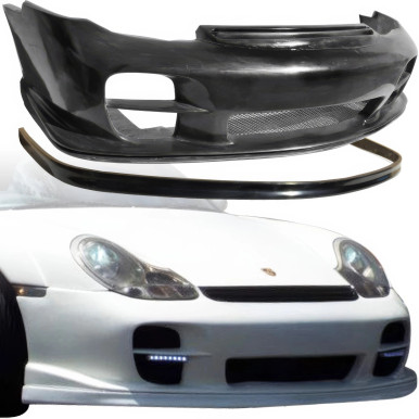 VSaero FRP GT2 Front Bumper w Lip for Porsche Boxster (986) 1999-2004