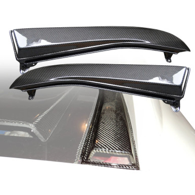 VSaero Carbon Fiber DRAC Inspection Panel Scoops for Toyota MR2 (SW20) 1991-1995