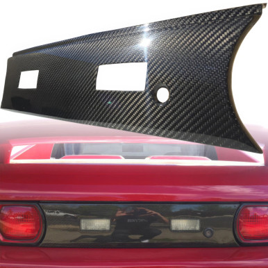 VSaero Carbon Fiber Late Model Center Garnish Cover for Toyota MR2 (SW20) 1991-1
