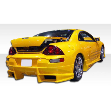 2000-2005 Mitsubishi Eclipse Duraflex Bomber Rear Bumper - 1 Piece