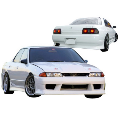 VSaero FRP VERT Body Kit 4pc for Nissan Skyline (R32) GTS 1990-1994 > 4dr Sedan