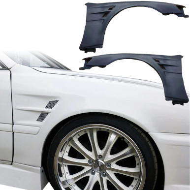 VSaero FRP ORI Wide Body Fenders (front) 20mm for Toyota Chaser (JZX100) 1997-20