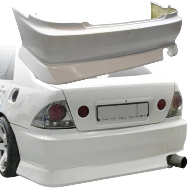 ModeloDrive FRP BSPO Rear Bumper > Lexus IS300 2000-2005> 4dr