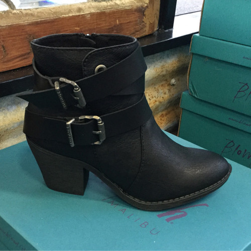 Blowfish SWORN Ankle Bootie with Buckle Accents