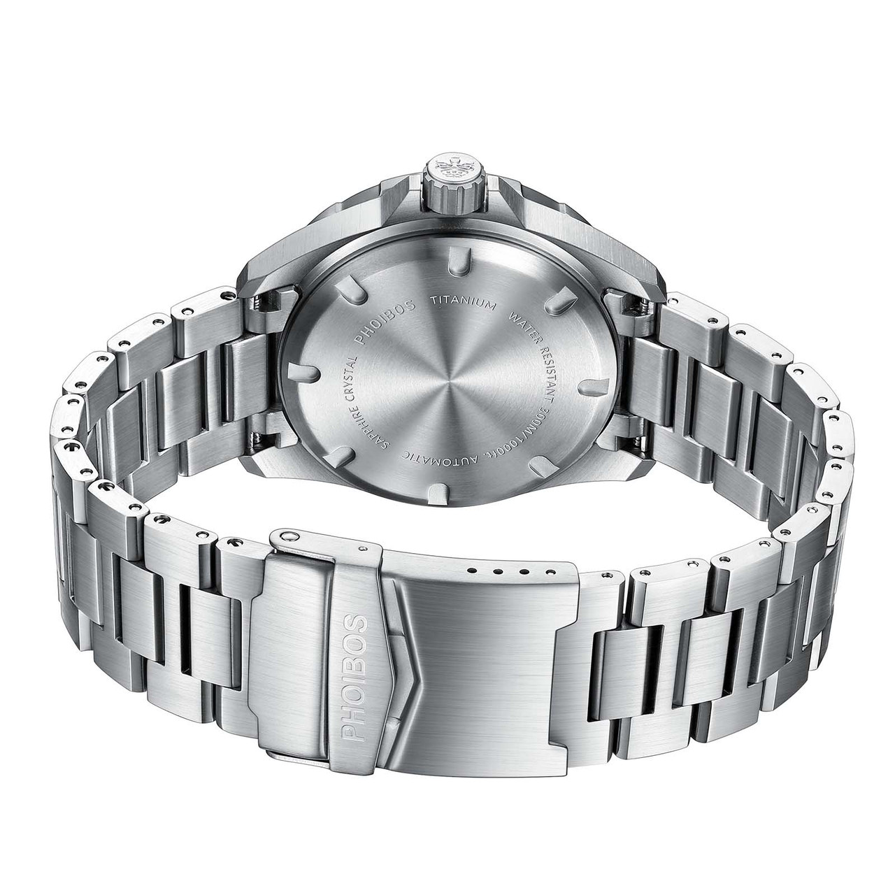 PHOIBOS APOLLO TITANIUM 300M Automatic Diver Watch PY041A Jungle