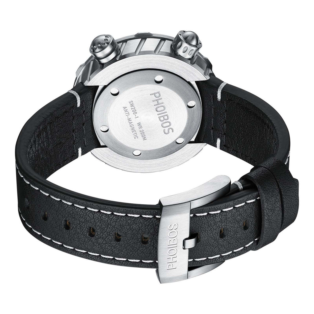 PHOIBOS Vortex Anti-Magnetic 200M Automatic Diver Watch PY042A Green