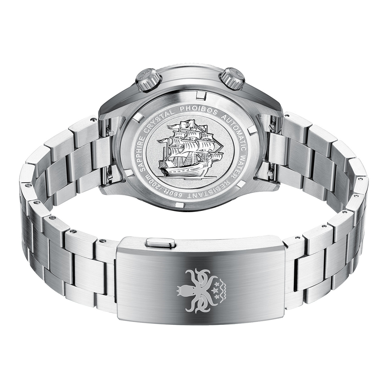 PHOIBOS Storm Corsair 200M Automatic Diver Watch PY063A Green