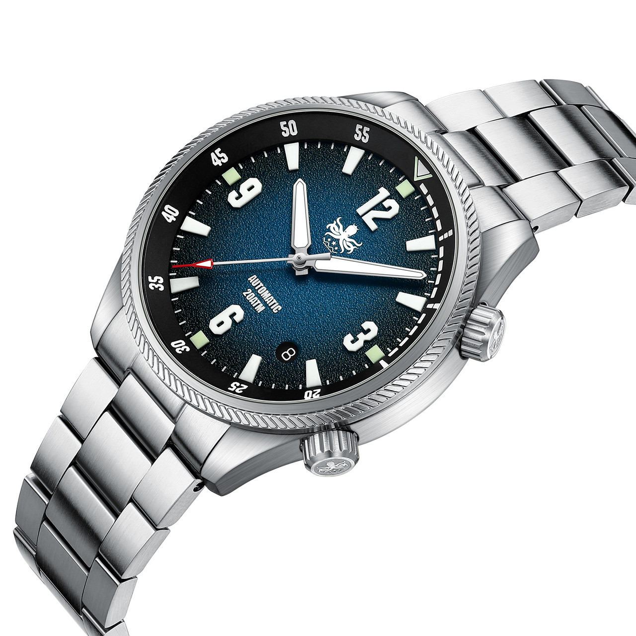 PHOIBOS Storm Corsair 200M Automatic Diver Watch PY063B Blue