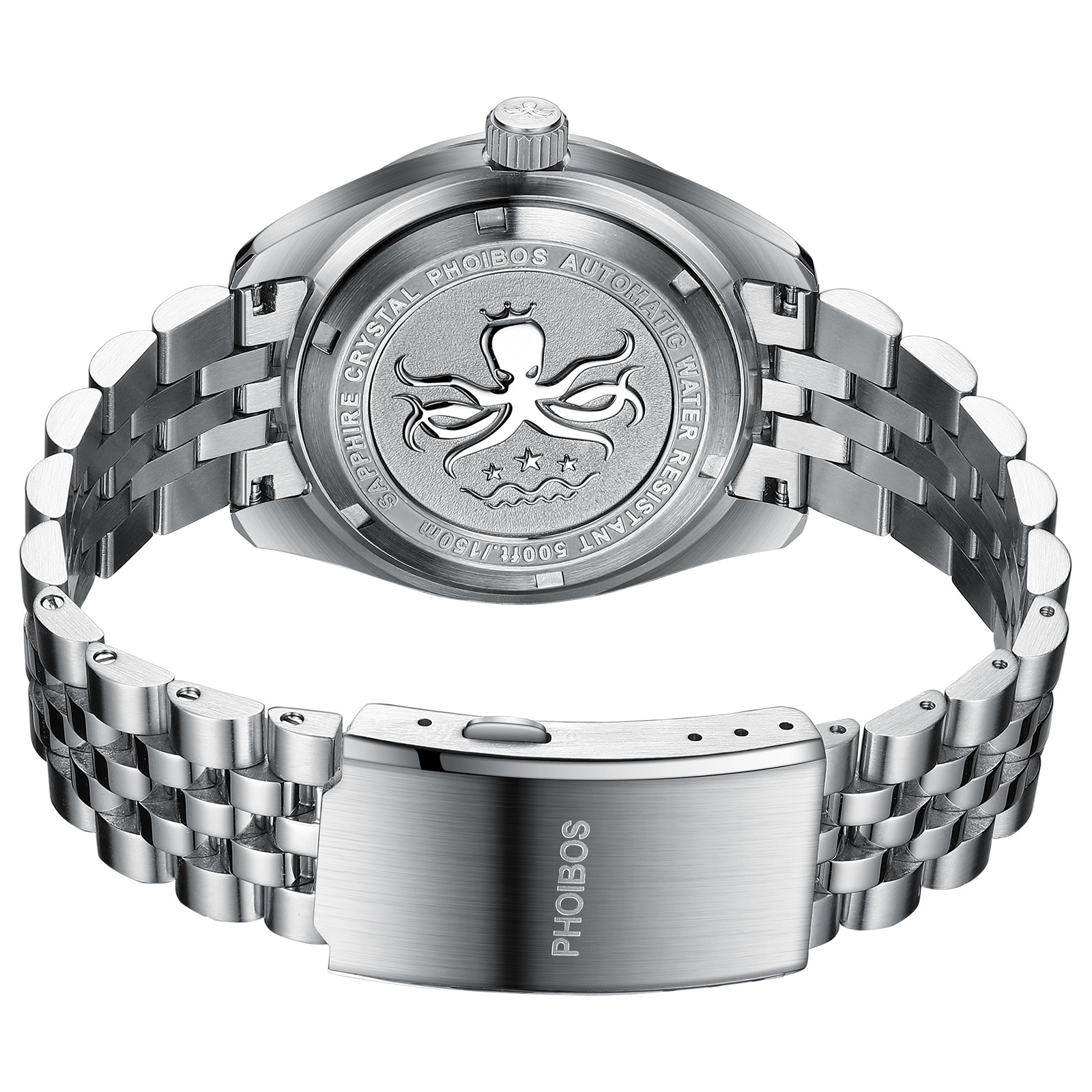 PHOIBOS NEBULA 150M Automatic Watch PY030A Green&Gold