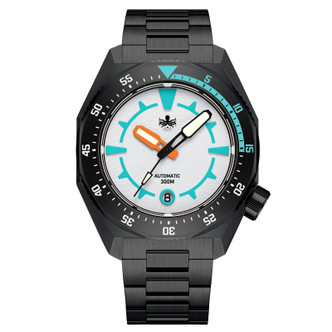 PHOIBOS Depth Hunter DLC 300M Automatic Diver Watch PY060HX Purple