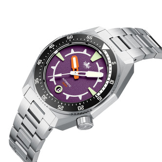 PHOIBOS Depth Hunter 300M Automatic Diver Watch PY060C Black
