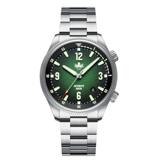 PHOIBOS EAGLE RAY 200M Automatic Diver Watch PY065AN Green Jade No