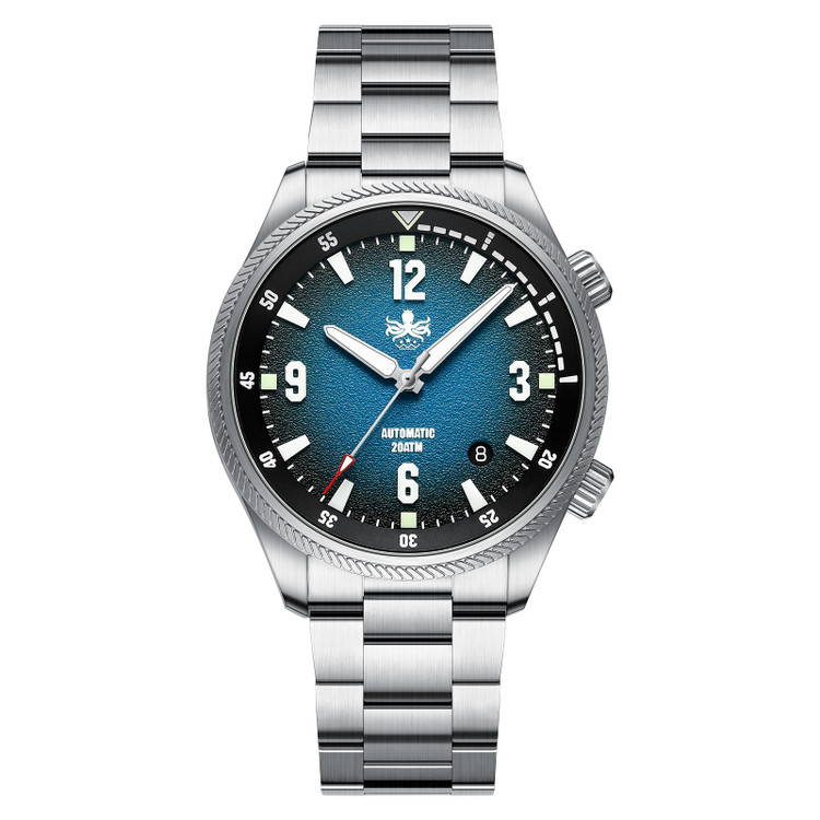 PHOIBOS Storm Corsair 200M Automatic Diver Watch PY063B Blue