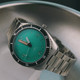 PHOIBOS REEF MASTER 200M Automatic Diver Watch PY047A Shamrock Green