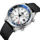 PHOIBOS EAGLE RAY GMT PX023G 300M Dive Watch White