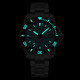 PHOIBOS LEVIATHAN 200M Automatic Diver Watch PY054C Black