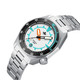 PHOIBOS Depth Hunter 300M Automatic Diver Watch PY060E White