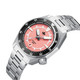 PHOIBOS Depth Hunter 300M Automatic Diver Watch PY060F Pink
