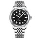 PHOIBOS Delphinus 100M Automatic Watch PY066C Black Aventurine