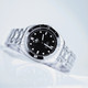 PHOIBOS EAGLE RAY 200M Automatic Diver Watch PY065CN Black Aventurine No Date