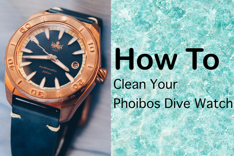 How to Clean Your Phoibos Dive Watch
