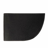 Front Pocket Wallet Nantucket Style - Black Leather