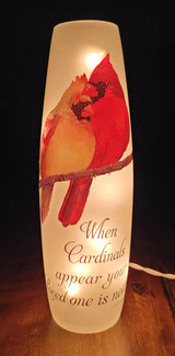 Red and Yellow Cardinals Light - When Cardinals Appear