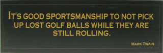 Golf Sign