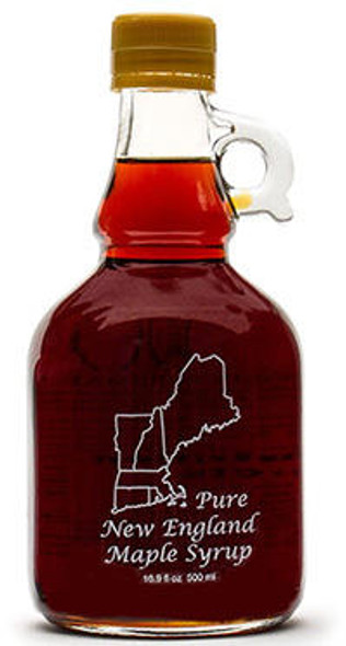 16.9 Ounces of Grade A Dark Maple Syrup