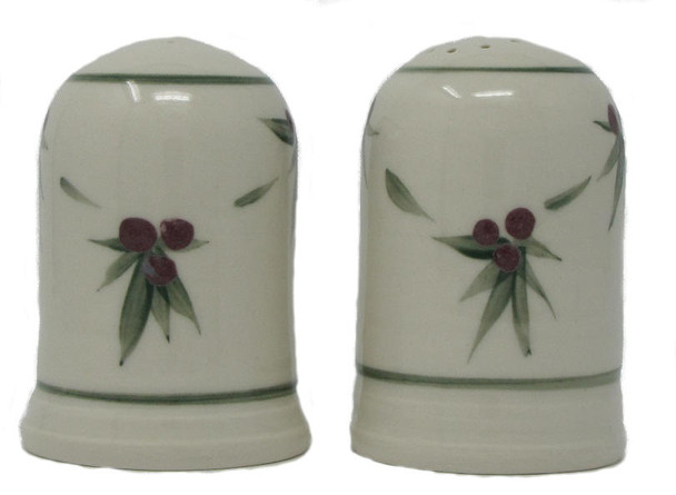 Salt and Pepper Shakers -Evergreen