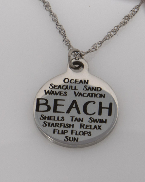 Beach Charm Necklace