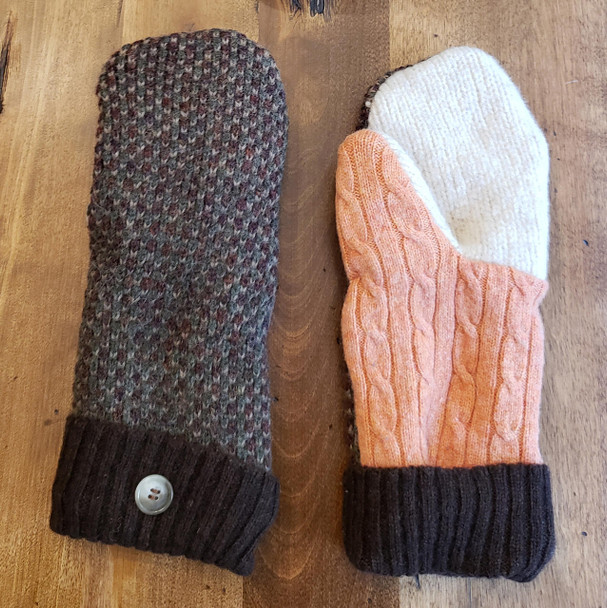 Womens Wool Mittens - LC31