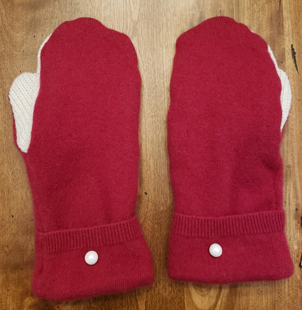 Womens Wool Mittens - LC86