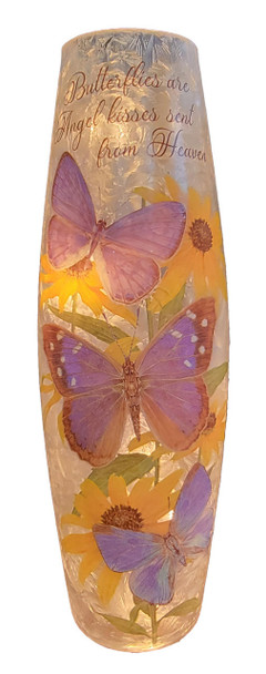  Butterfly Lighted Vase 1 