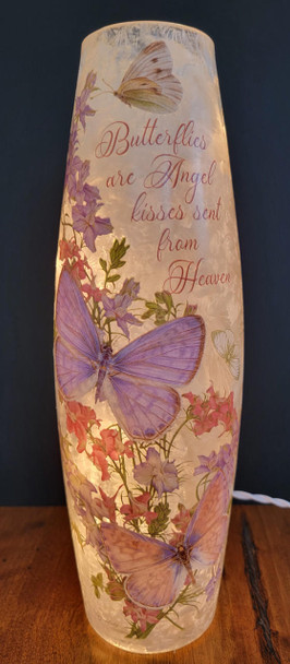  Butterfly Lighted Vase 2 