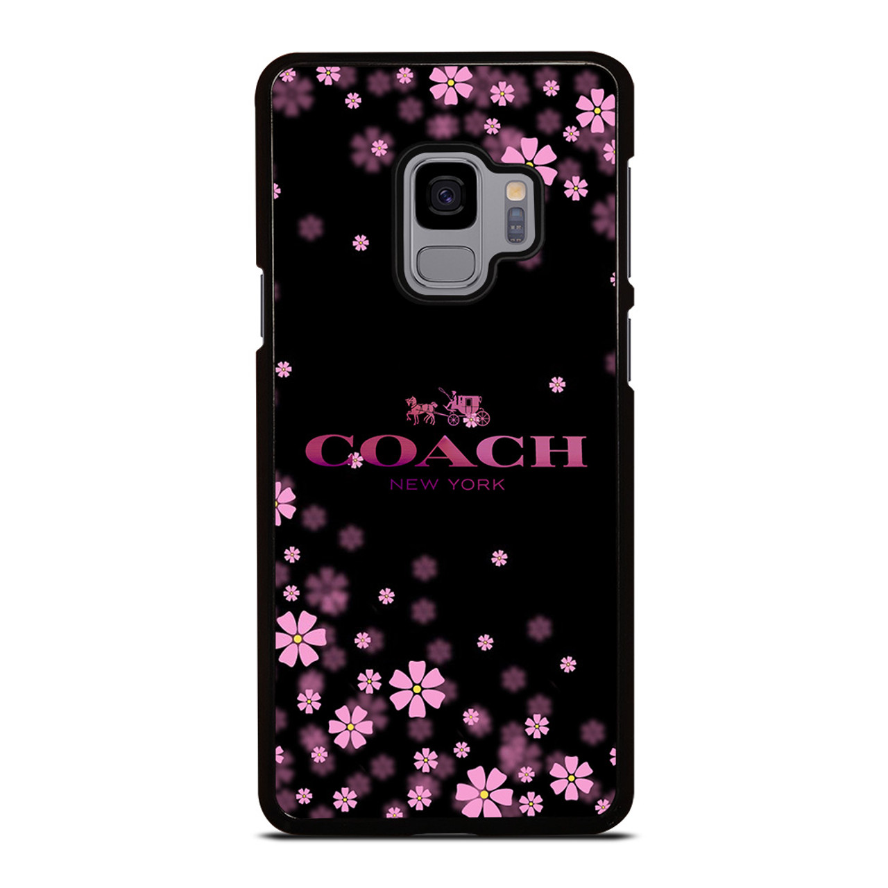 COACH FLOWERS PURPLE Samsung Galaxy S9 Case Cover