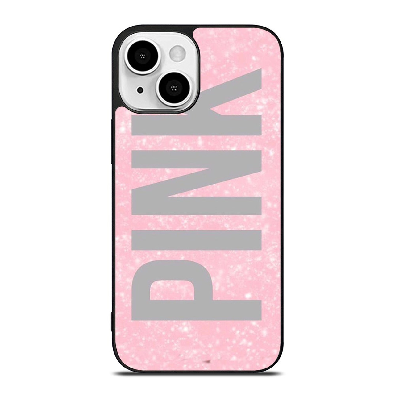 Pink LV Logo iPhone 13 Case