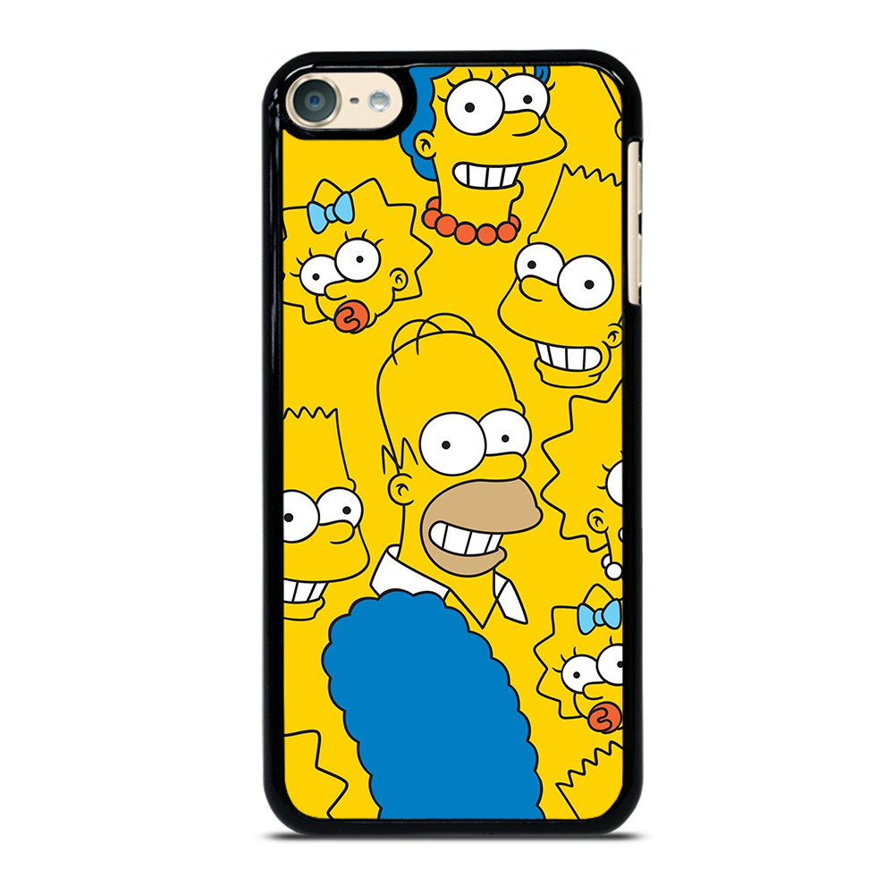 THE SIMPSONS CARTOON COLLAGE iPod Touch 6 Case THE SIMPSONS CARTOON COLLAGE iPod Touch 6 Case