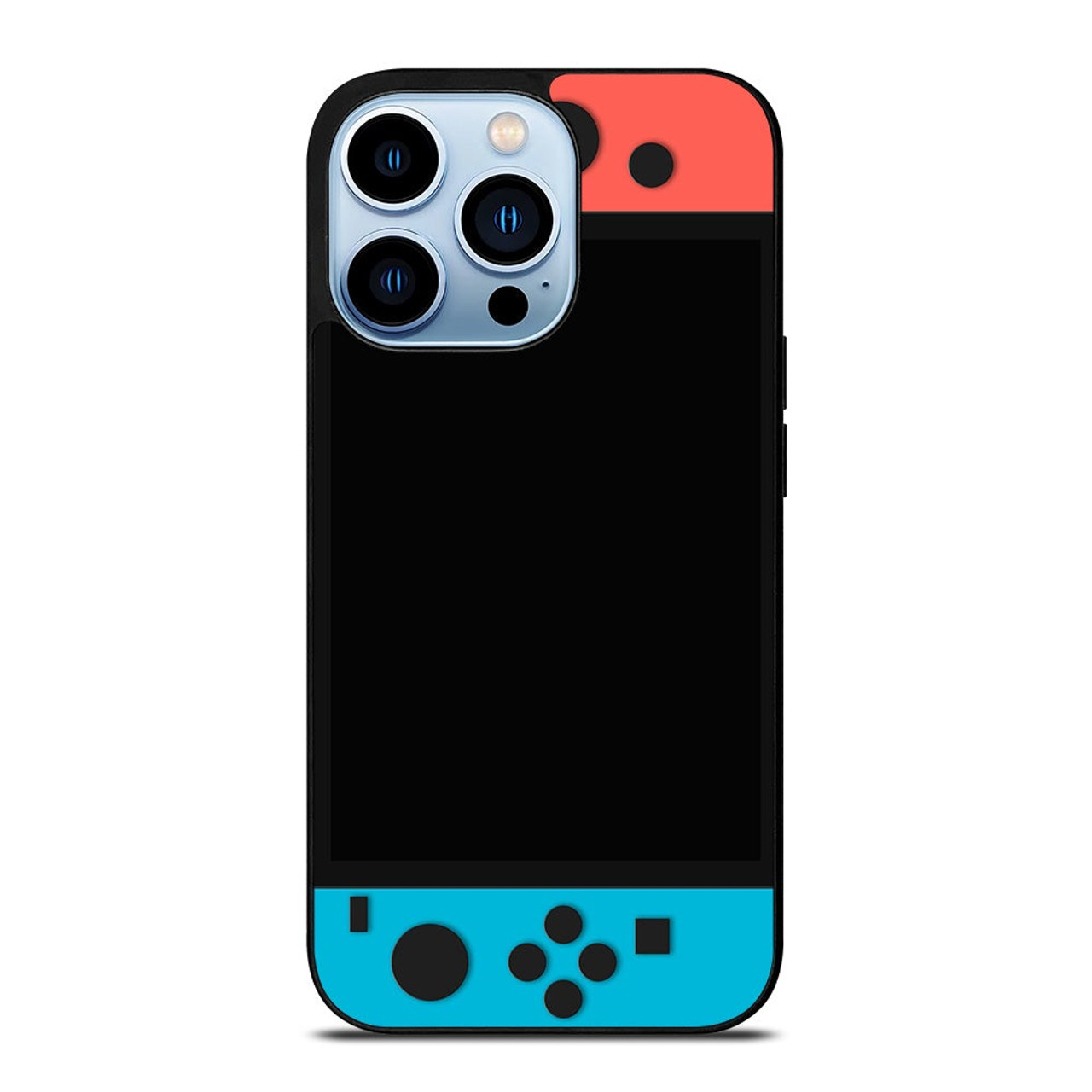 SALE／99%OFF】 iPhone14plus Nintendo Switch風カバー レッド×ブルー