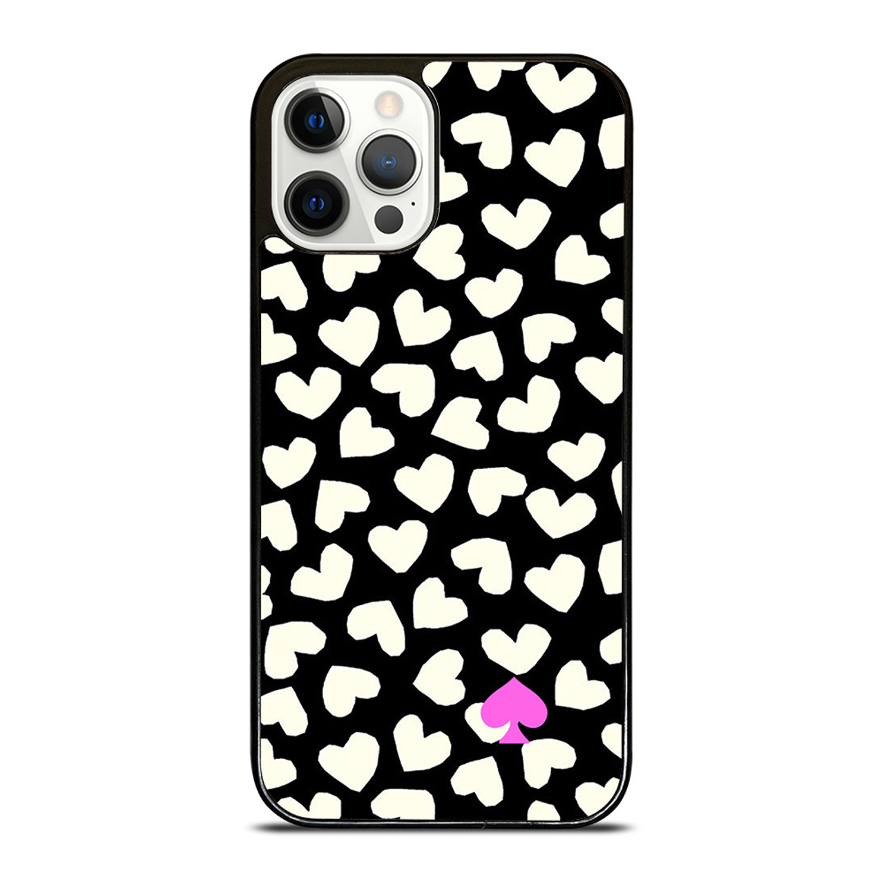 KATE SPADE LOVE HEART POLKADOTS iPhone 12 Pro Case Cover