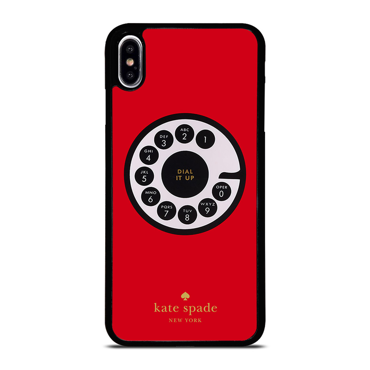 KATE SPADE ROTARY DIAL UP iPhone XS Max Case Cover