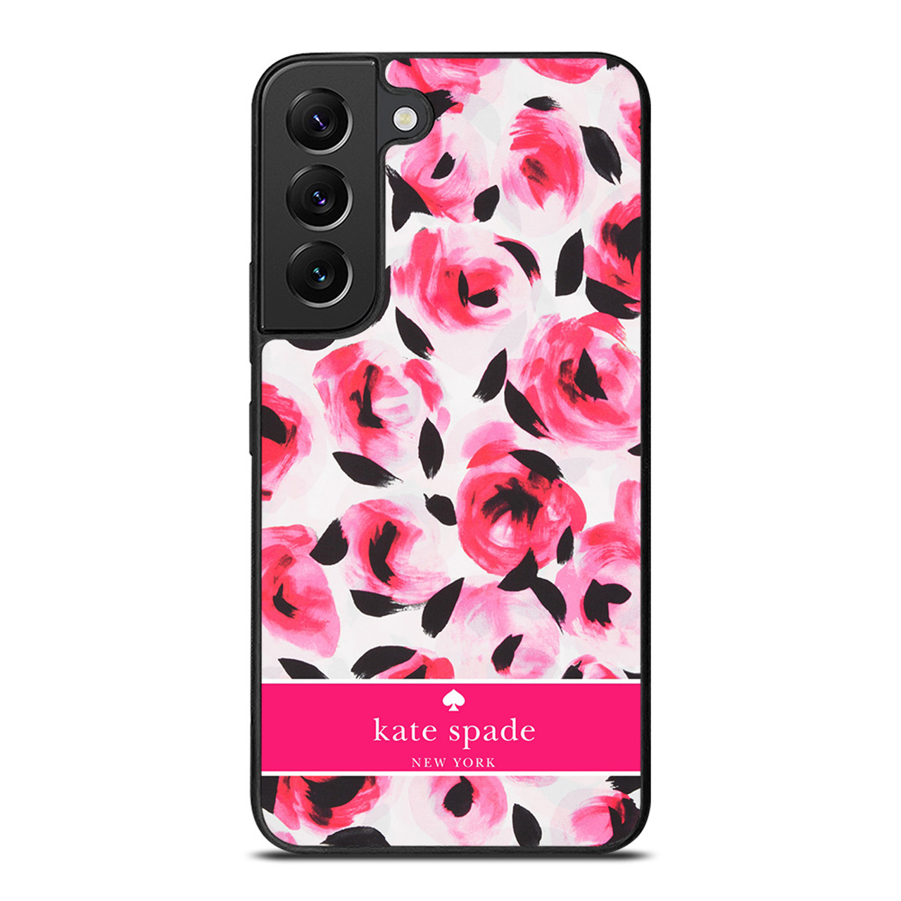 KATE SPADE NEW YORK PINK ROSE Samsung Galaxy S22 Plus Case Cover