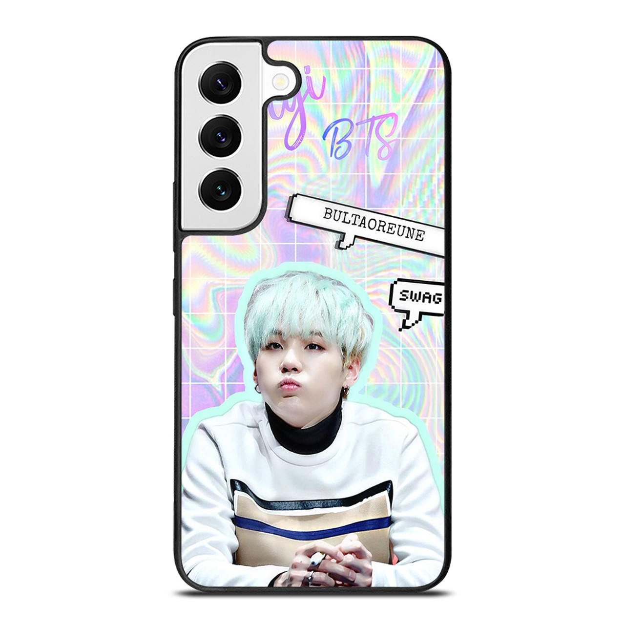 BTS SUGA CUTE Samsung Galaxy Z Flip 4 Case Cover