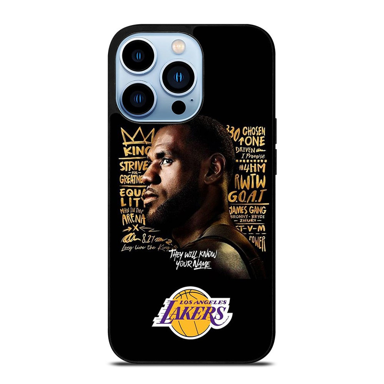 LA LAKERS LEBRON JAMES JERSEY iPhone 6 / 6S Plus Case Cover